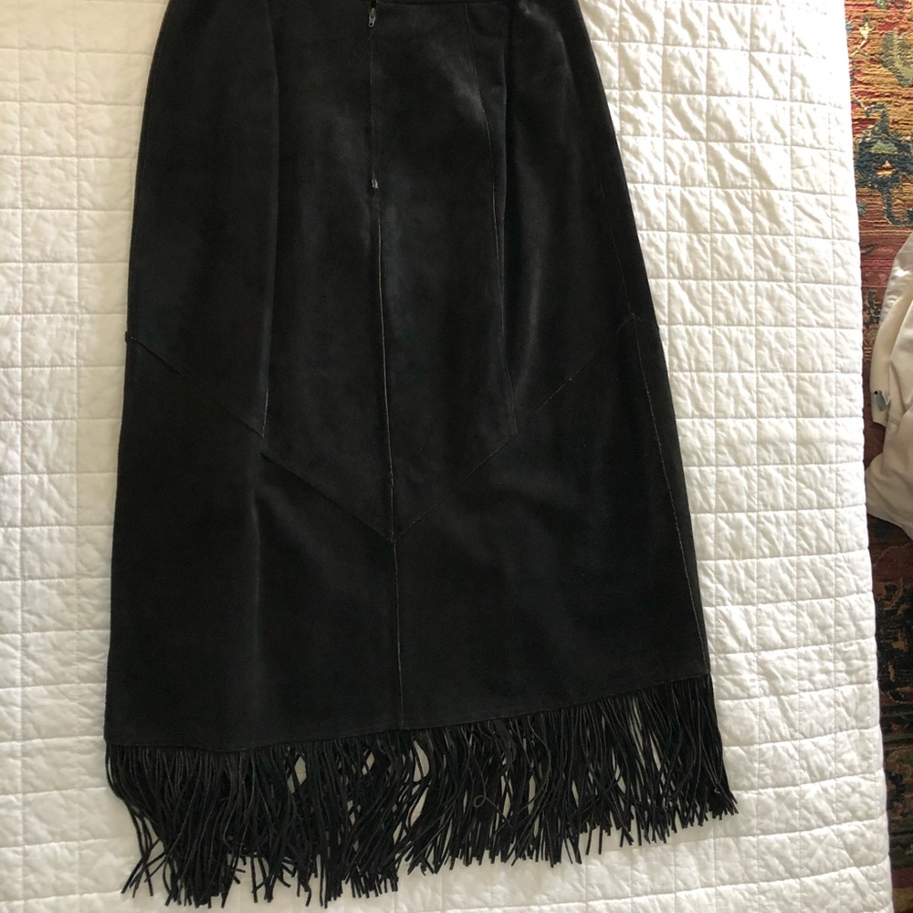 Pioneer Wear Suede Skirt - Picture 2 of 4